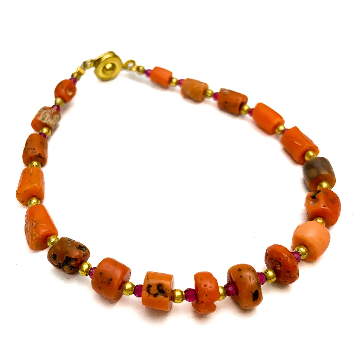 Coral Bracelet, 5-7mm