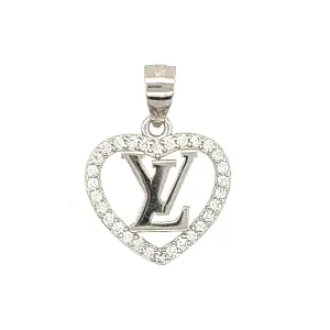 D942 L Heart Pendant