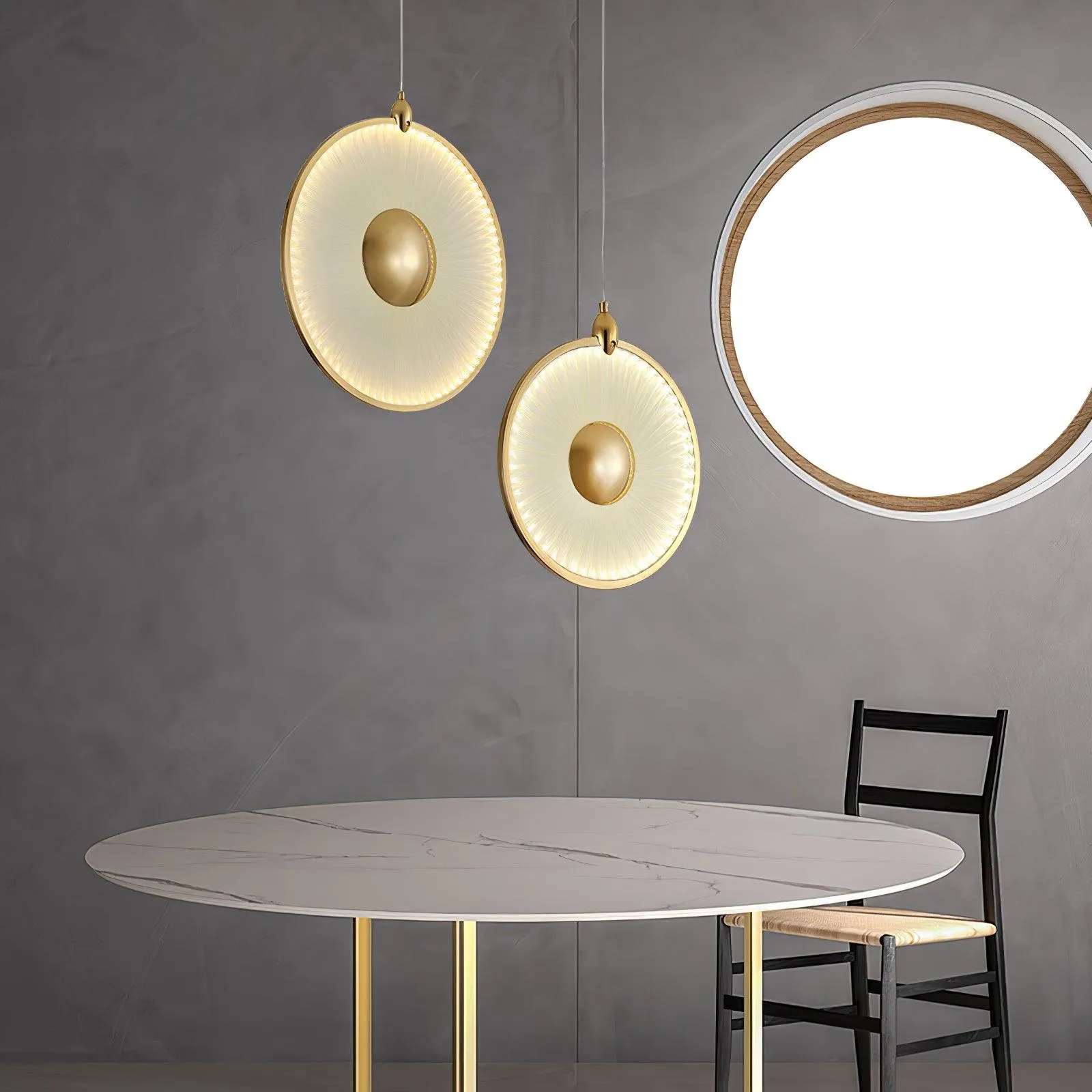 Dix Heures Pendant Light