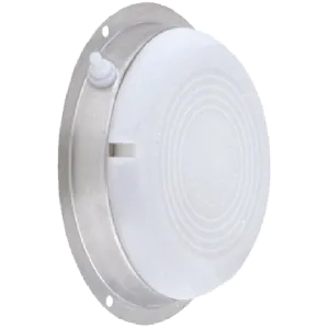 Dome Light w/Switch - Double Contact - Flange