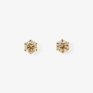 E1903BR | 3.5mm Brown Diamond Studs