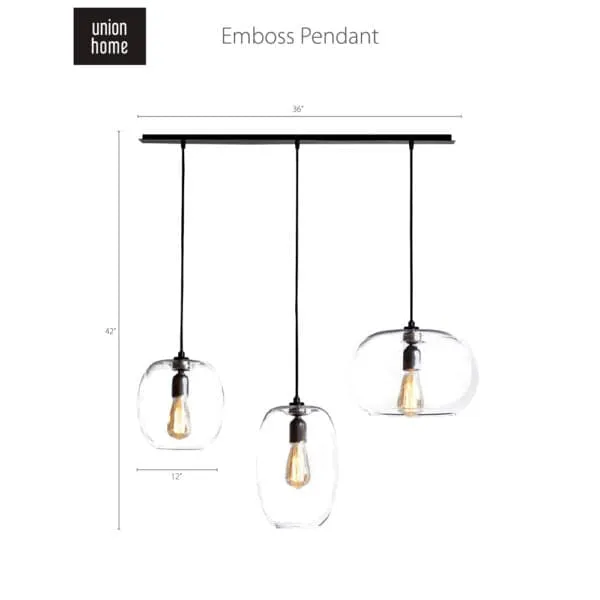 Emboss Pendant Light