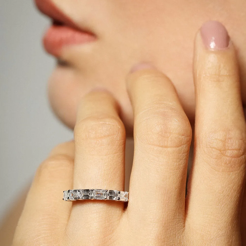 Emerald Cut Diamond Ring