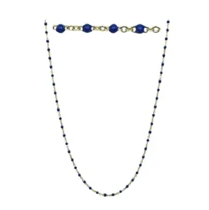 Enamel Beaded Necklace