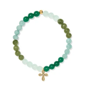 Enchanting Cross Stretch Bracelet - JF0272