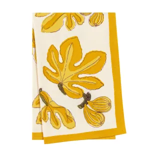 Fig Citrine Tea Towels, Set of 3