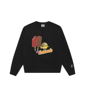 FLYING CAR CREWNECK - BLACK