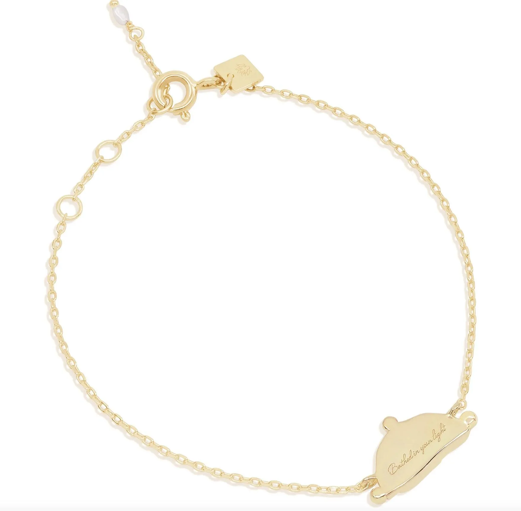 Gold Bathed In Your Light Bracelet