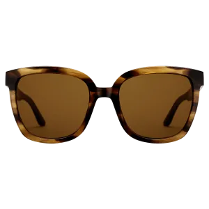 Grande Bio-Acetate Brown Demi