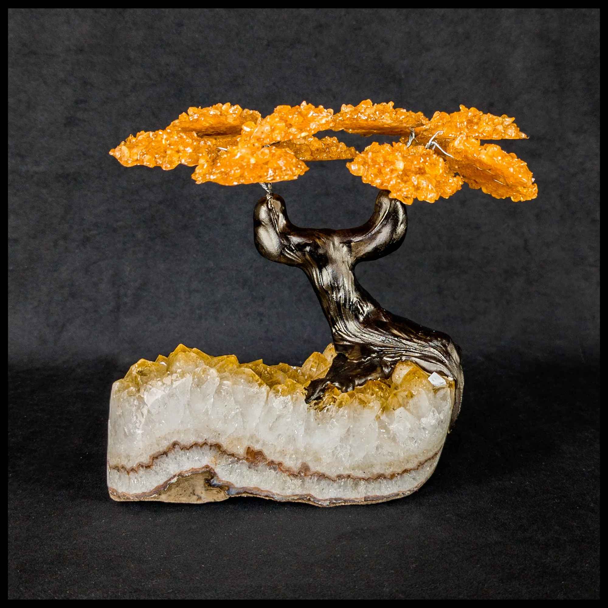 GSTsz5 Gemstone Tree - Citrine