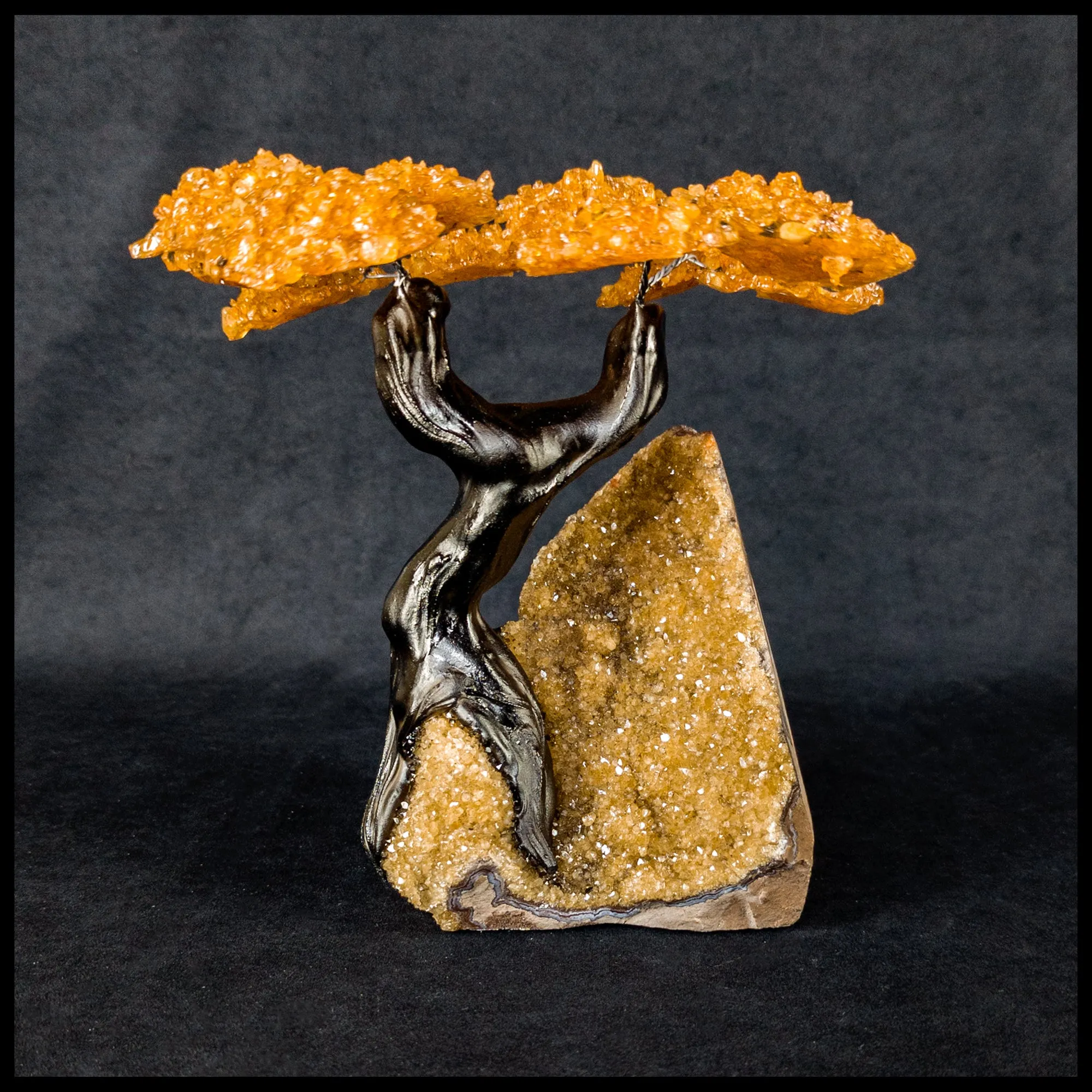 GSTsz5 Gemstone Tree - Citrine