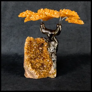 GSTsz5 Gemstone Tree - Citrine