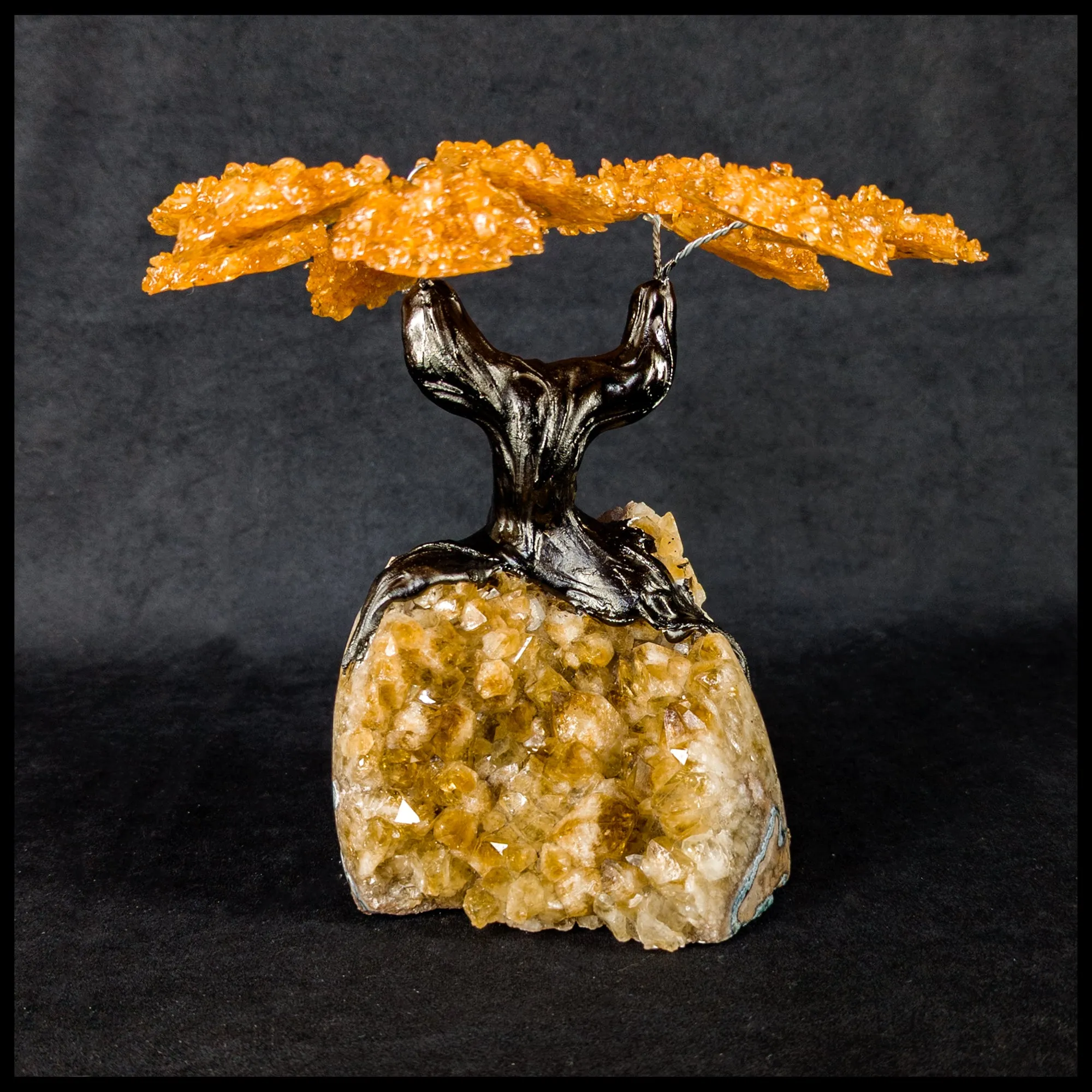 GSTsz5 Gemstone Tree - Citrine