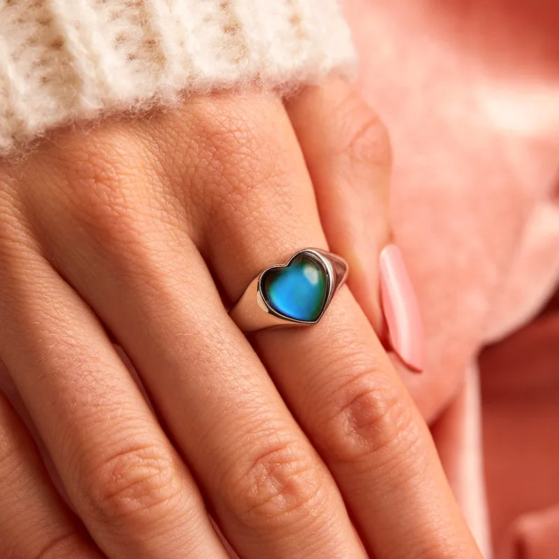 Heart Mood Ring - Size 6