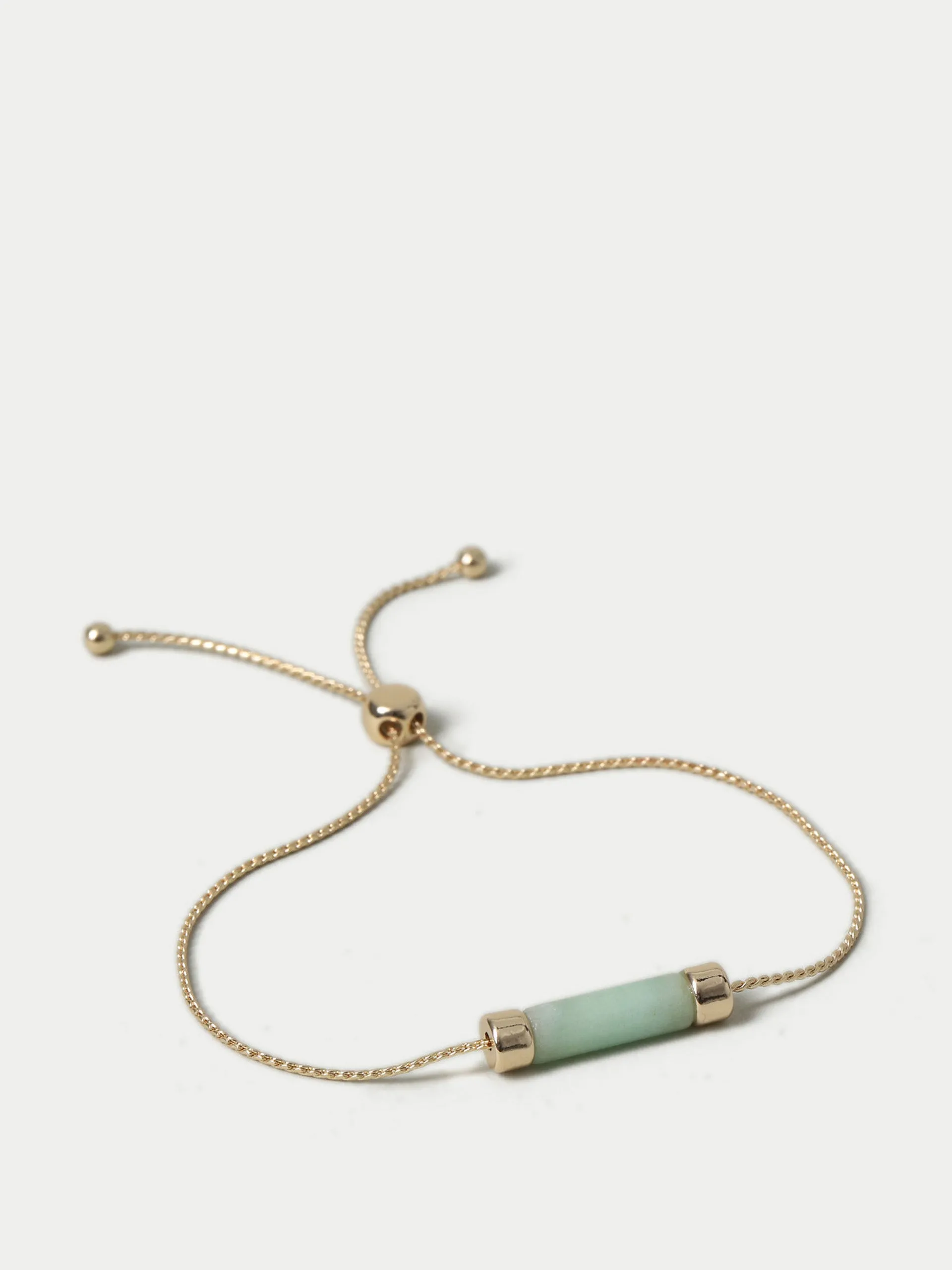 Jade stretch bracelet