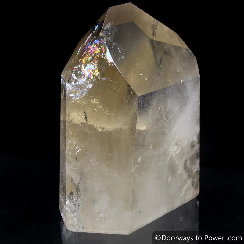 John of God Casa Citrine Abundance Power Crystal Point 'Grounding and Manifestation'