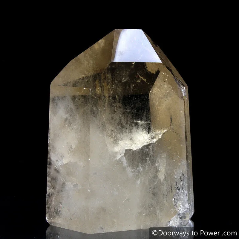 John of God Casa Citrine Abundance Power Crystal Point 'Grounding and Manifestation'