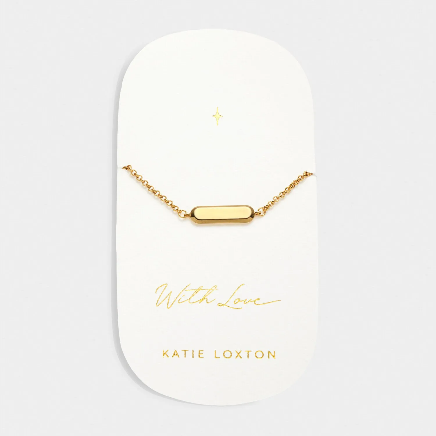 Katie Loxton With Love Signet Bracelet