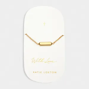 Katie Loxton With Love Signet Bracelet