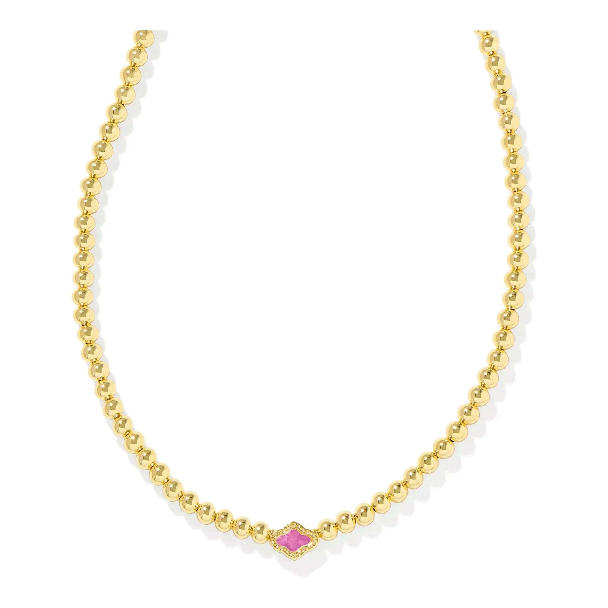 Kendra Scott Abbie Beaded Necklace Azalea Illusion