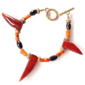 Leandra: Carnelian Bracelet