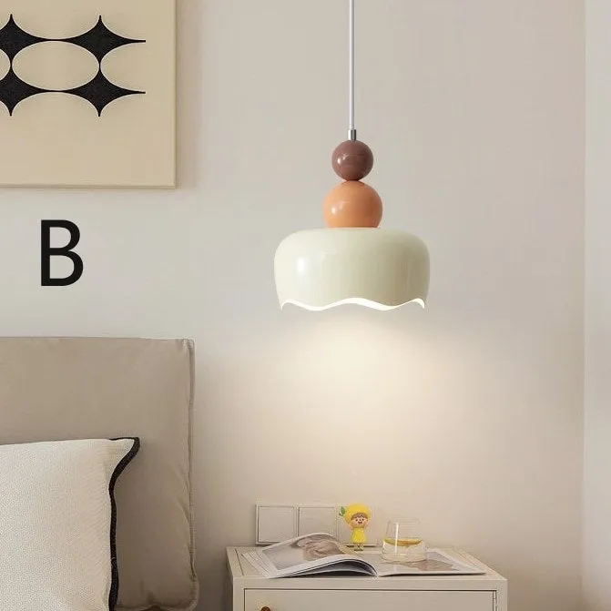 LED Modern Decorative Simple Macaroon Color Pendant Light