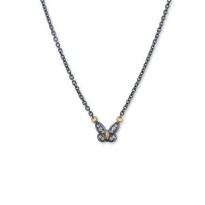 Lika Behar Petite Butterfly Valley Necklace