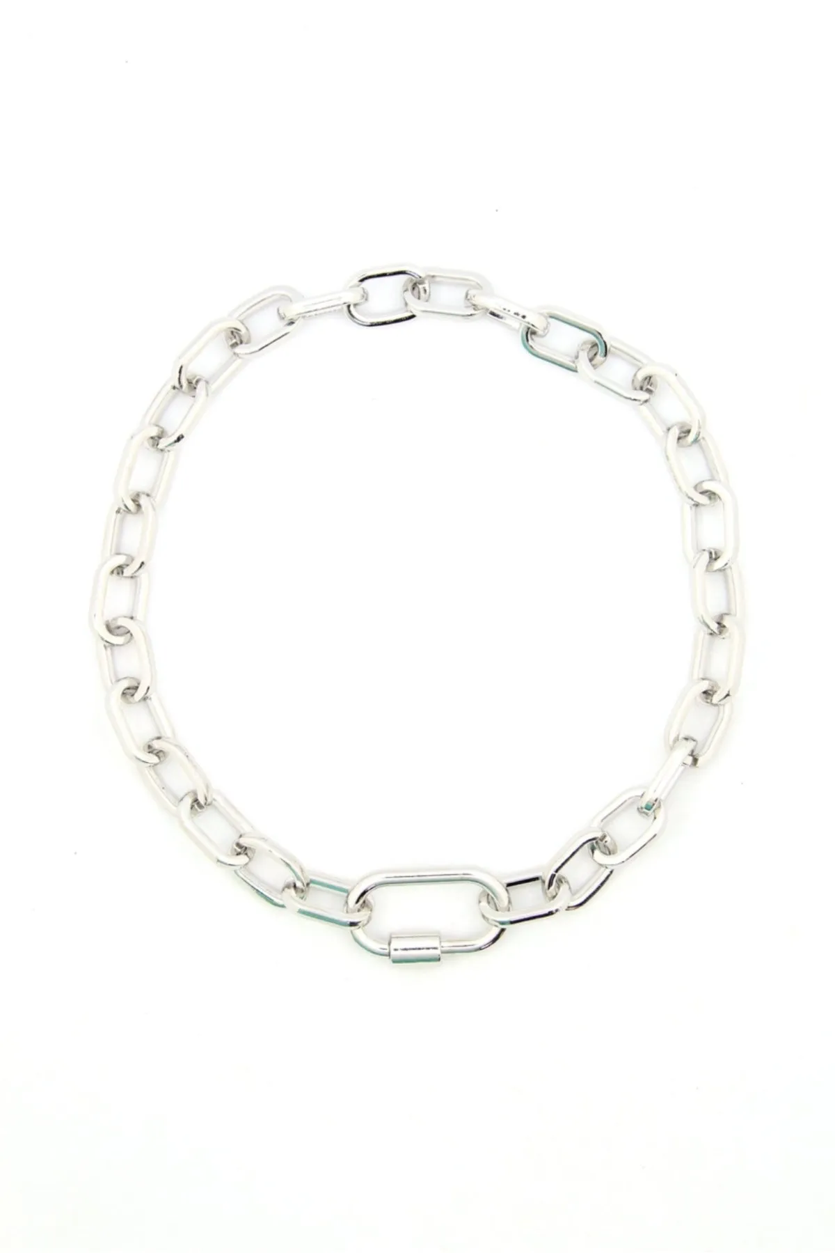 Luxe Link Enamel Chain Necklace