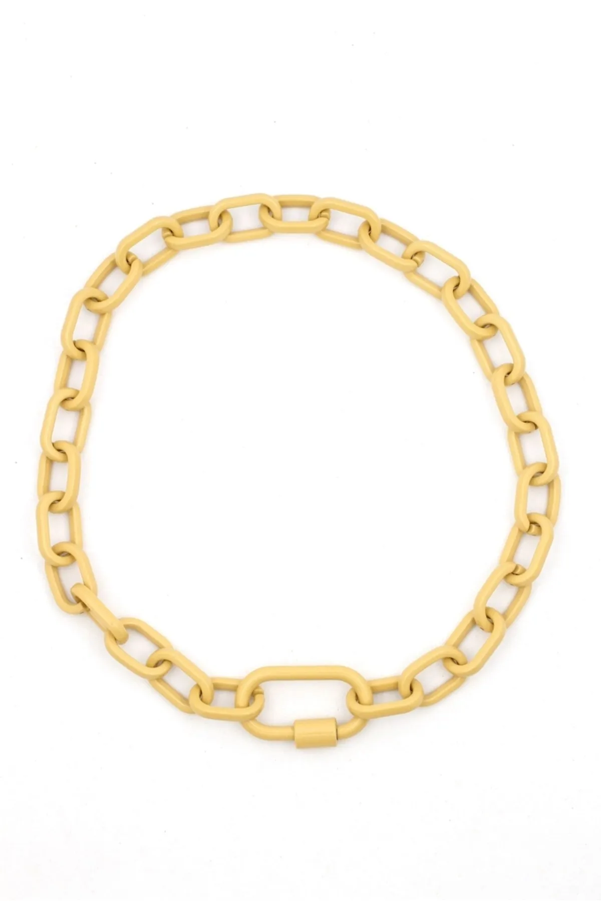 Luxe Link Enamel Chain Necklace