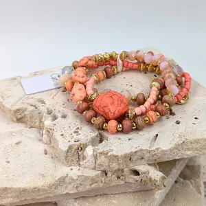 LUXURY BEADED BRACELET
HZ133H-PNK-MIX
