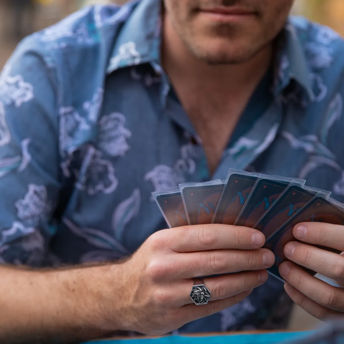 Magic: The Gathering X RockLove Black Lotus Signet Ring