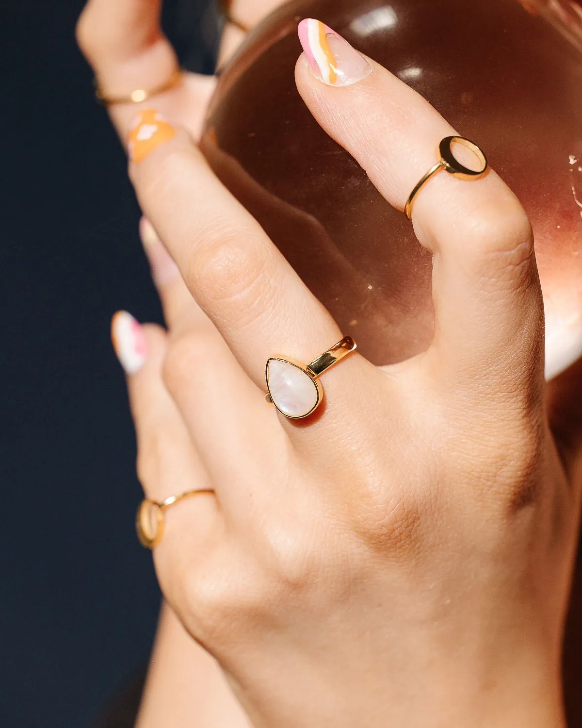 Moonstone Ring | 6-8