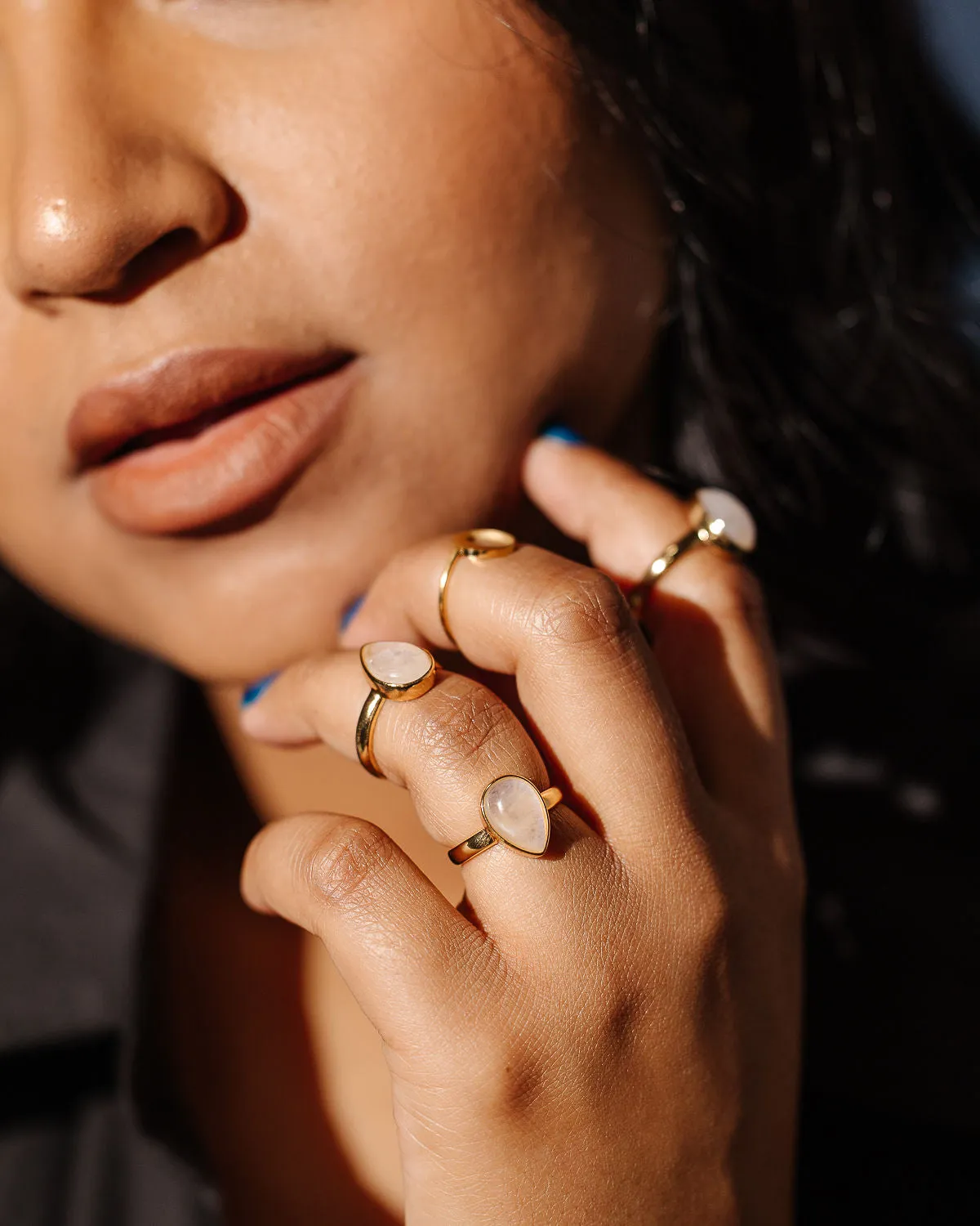 Moonstone Ring | 6-8