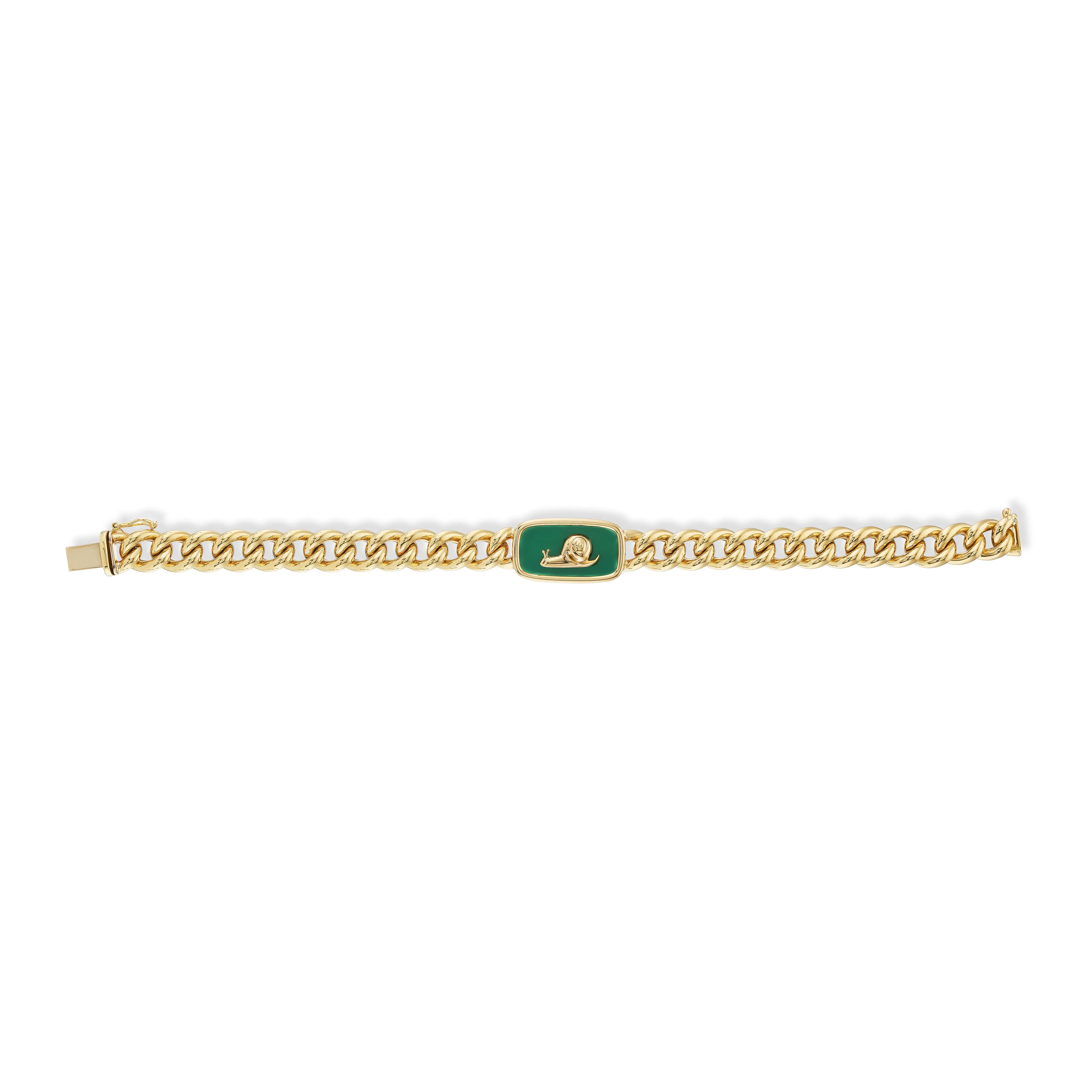 Narrow Signet Bracelet