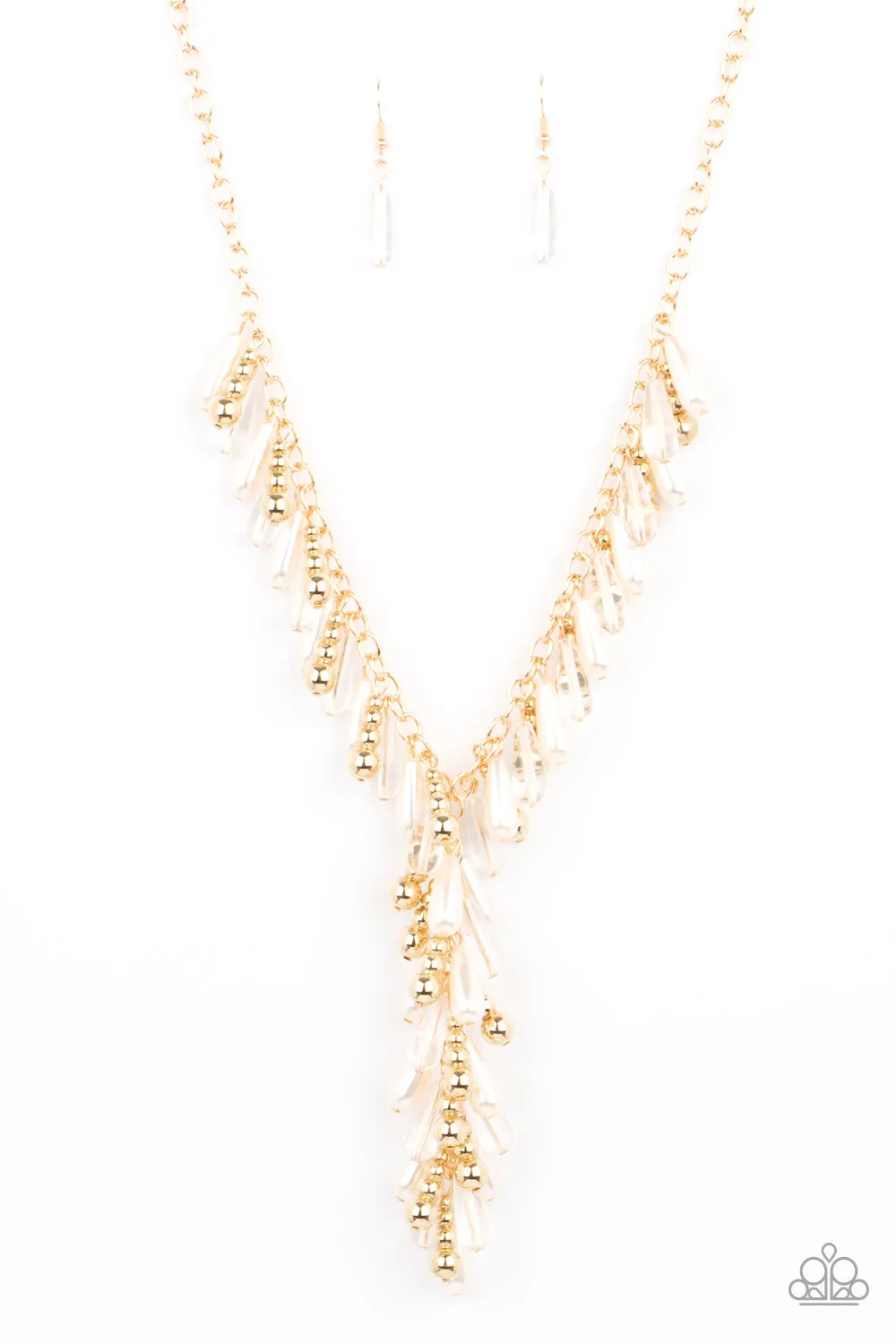 Necklace Dripping With DIVA-ttitude - Goldn N263