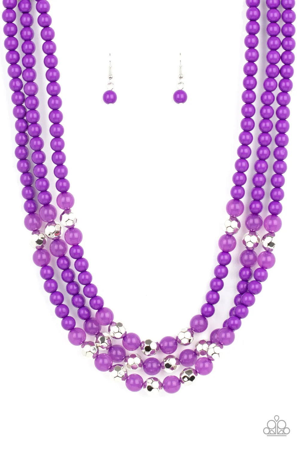 Necklace STAYCATION All I Ever Wanted - Purple N447