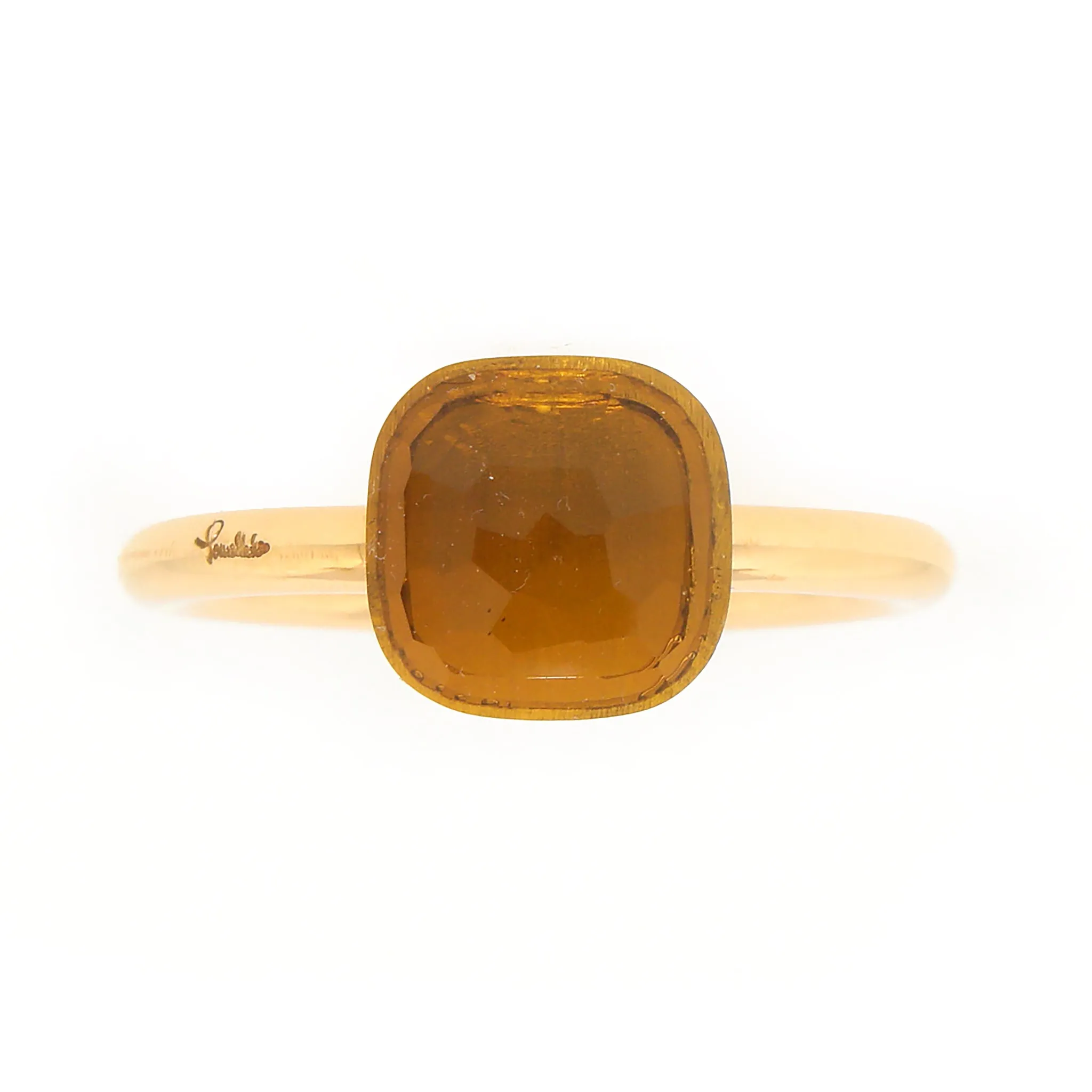 Pomellato Nudo Classic Citrine Ring in 18k Gold