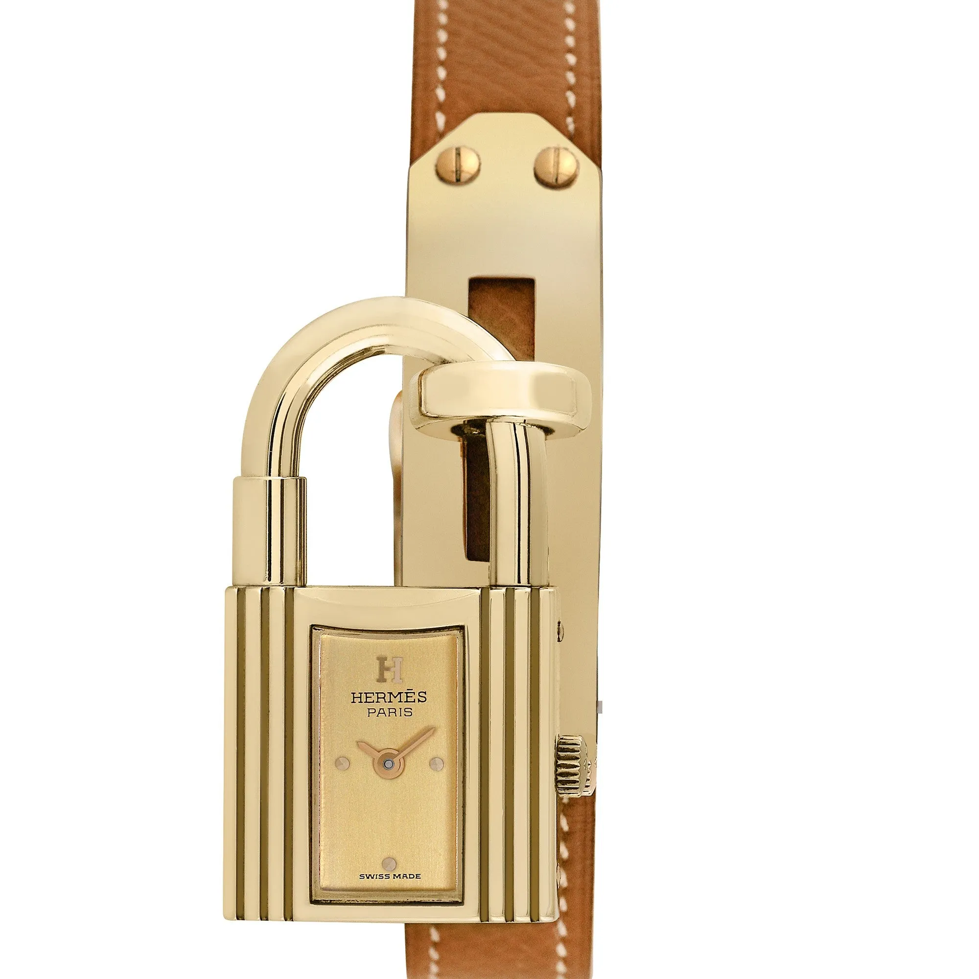 Pre-owned Hermes Ladies Kelly Lock #46