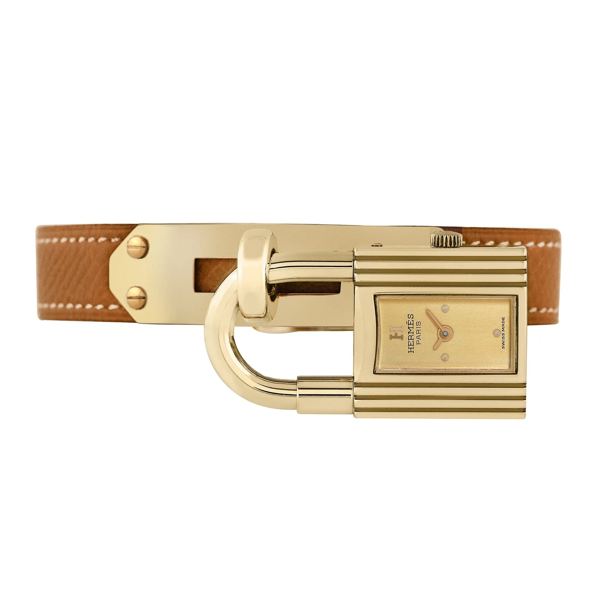 Pre-owned Hermes Ladies Kelly Lock #46