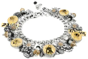 Queen Bee Charm Bracelet