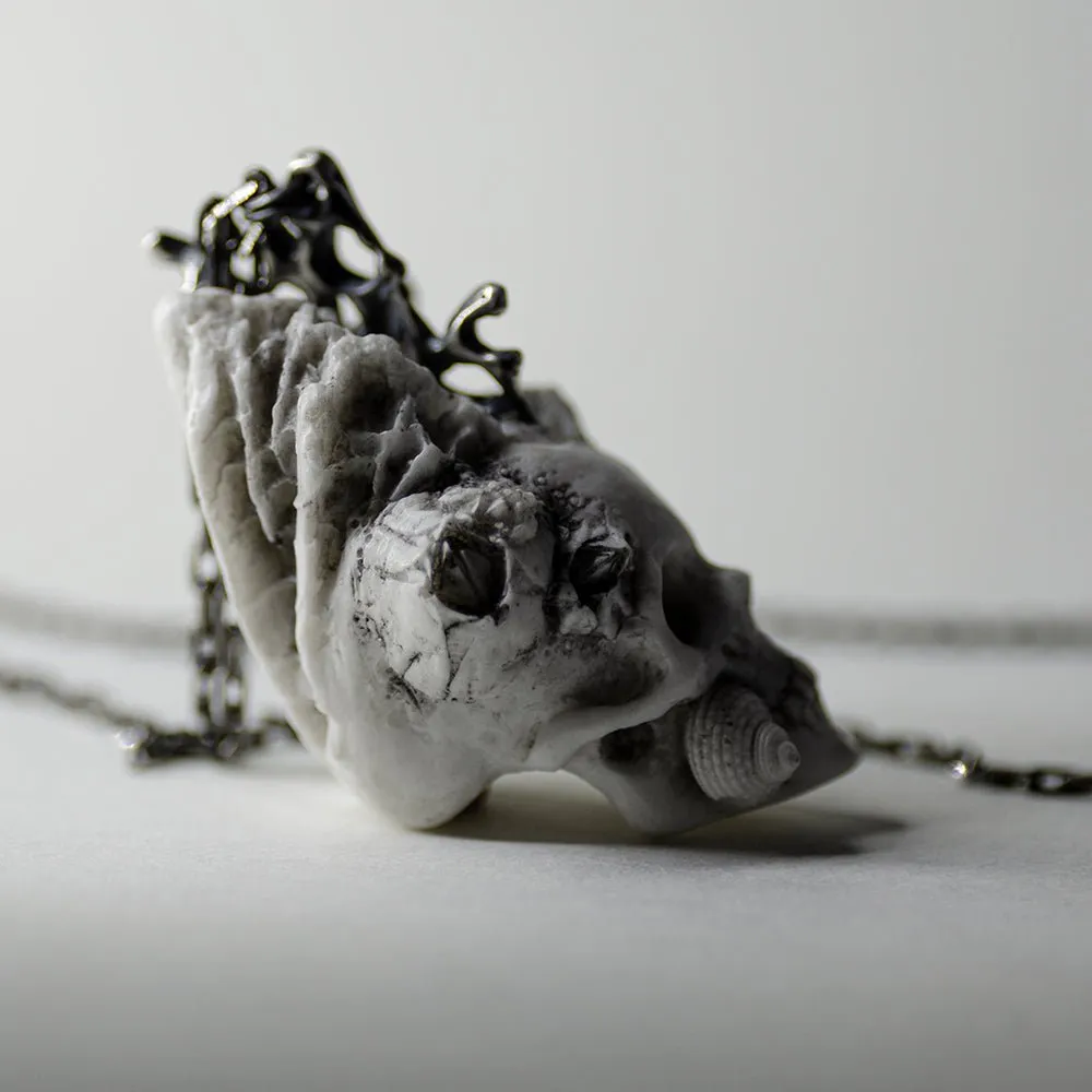 Reef Skull pendant - final sale