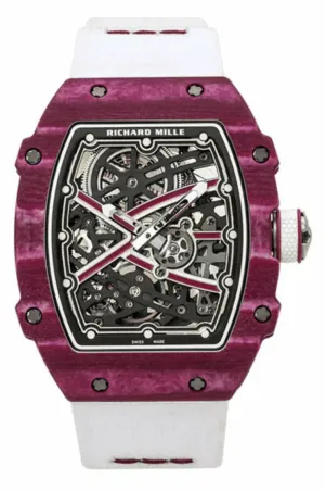 Richard Mille Rm 6702  Automatic High Jump Purple Men's Watch Ref. Rm 67-02