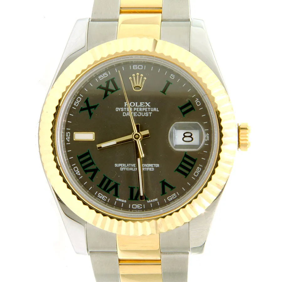 Rolex Datejust II 41mm Slate Dial