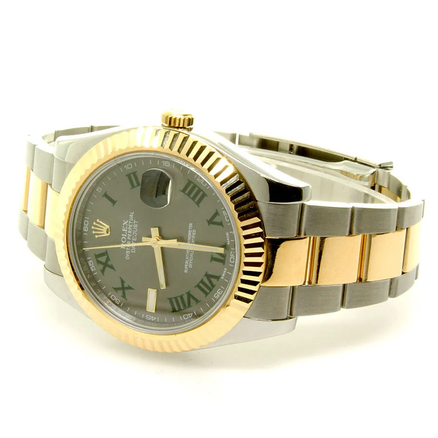 Rolex Datejust II 41mm Slate Dial