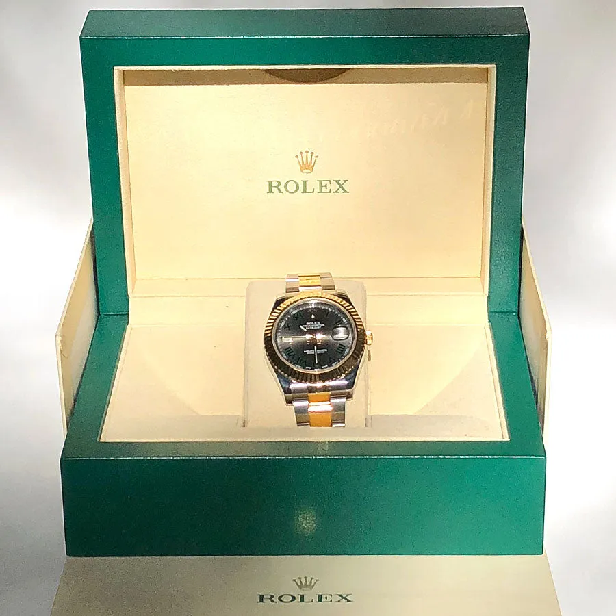 Rolex Datejust II 41mm Slate Dial