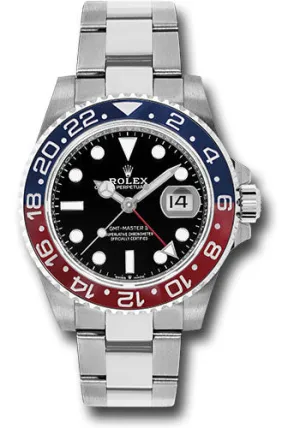 Rolex Steel GMT-Master II 40mm "Pepsi" 126710BLRO