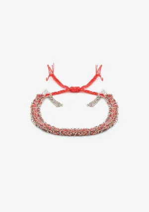 Silver Bracelet_Coral