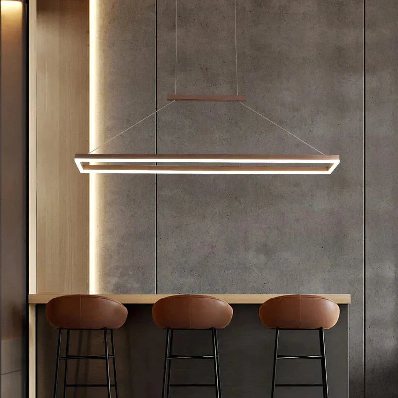 Solis - Modern Rectangle LED Pendant Lights