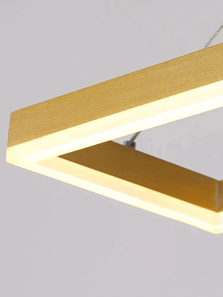 Solis - Modern Rectangle LED Pendant Lights