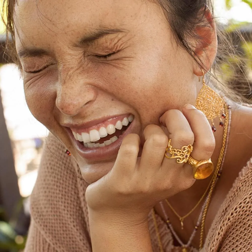 Truth of My Soul Ring • Citrine